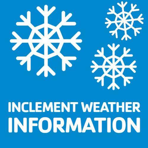 Inclement Weather Info